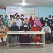 Orientation session with community Health workers, social workers and different CSOs