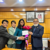 BCRA Congratulated Director General of Bangladesh Betar, Md. Nasrullah Irfan