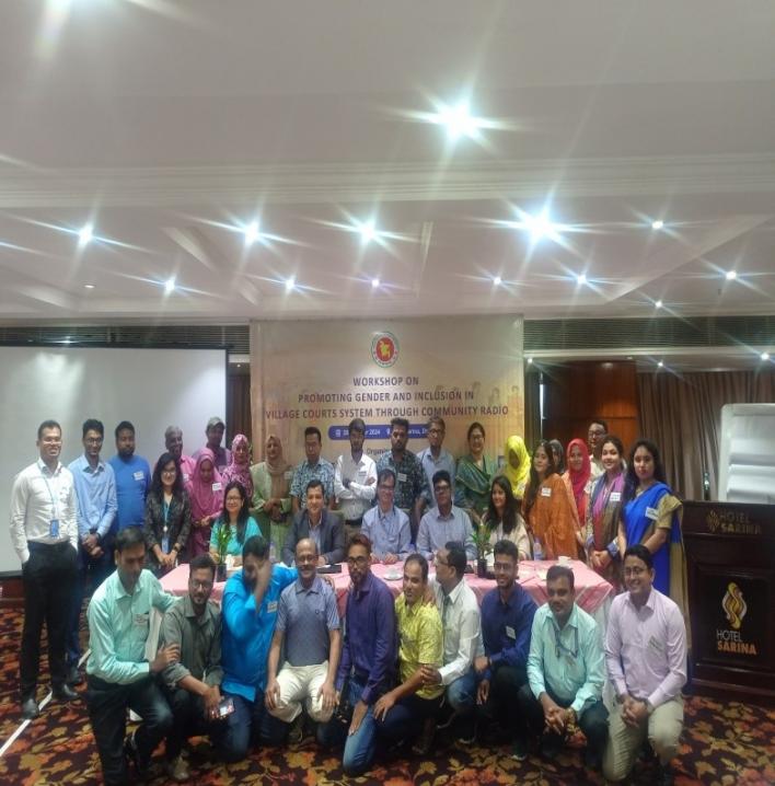Session of Capacity building training of staffs and volunteers of community radio