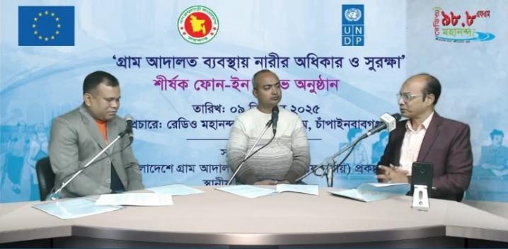 Phone-in/live discussion programmes
